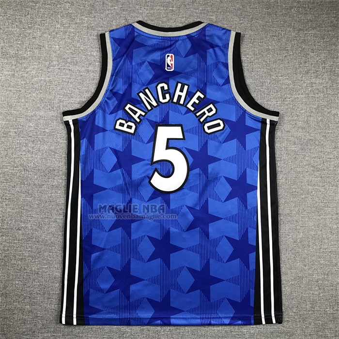 Maglia
 Paolo Banchero NO 5 Bambino
 Orlando Magic Classic 2023-24 Blu

